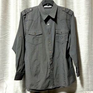 Men button down shirt